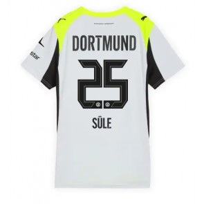 Borussia Dortmund Niklas Sule #25 Udebanetrøje Dame 2025-26 Kortærmet